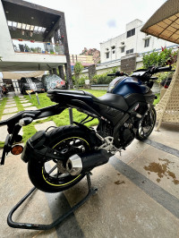 Blue Yamaha MT-15