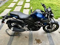 Blue Yamaha MT-15