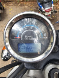 Black Royal Enfield Thunderbird