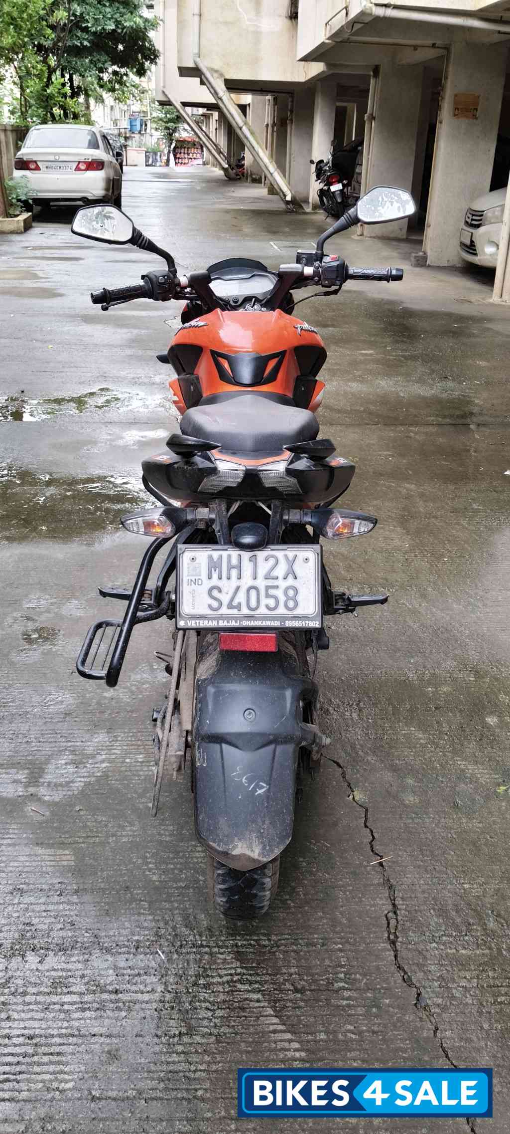 Fiery Orange Bajaj Pulsar NS125 BS6 Fiery Orange Bajaj Pulsar NS125 BS6