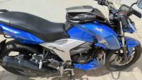 Matalic Blue TVS Apache RTR 160 4V