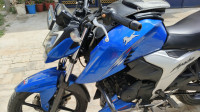 Matalic Blue TVS Apache RTR 160 4V