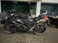 Black Yamaha YZF R15 V3 BS6
