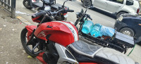 Red TVS Apache RTR 160 4V BS6