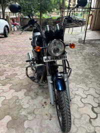Blue Royal Enfield Thunderbird 350