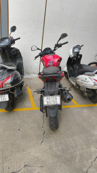 Red Bajaj Dominar 400 Disc