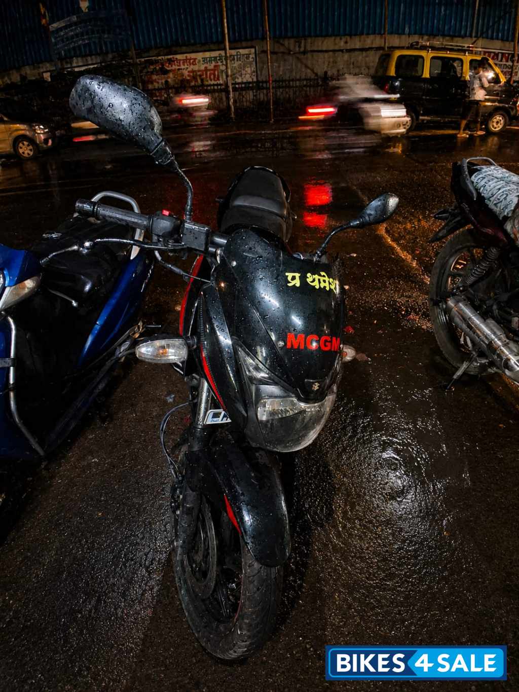Red Black Bajaj Pulsar 150