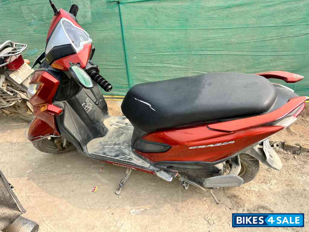 Orange Honda Grazia