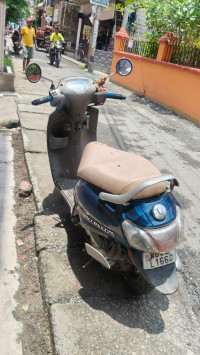 Blue Suzuki Access 125 BS6