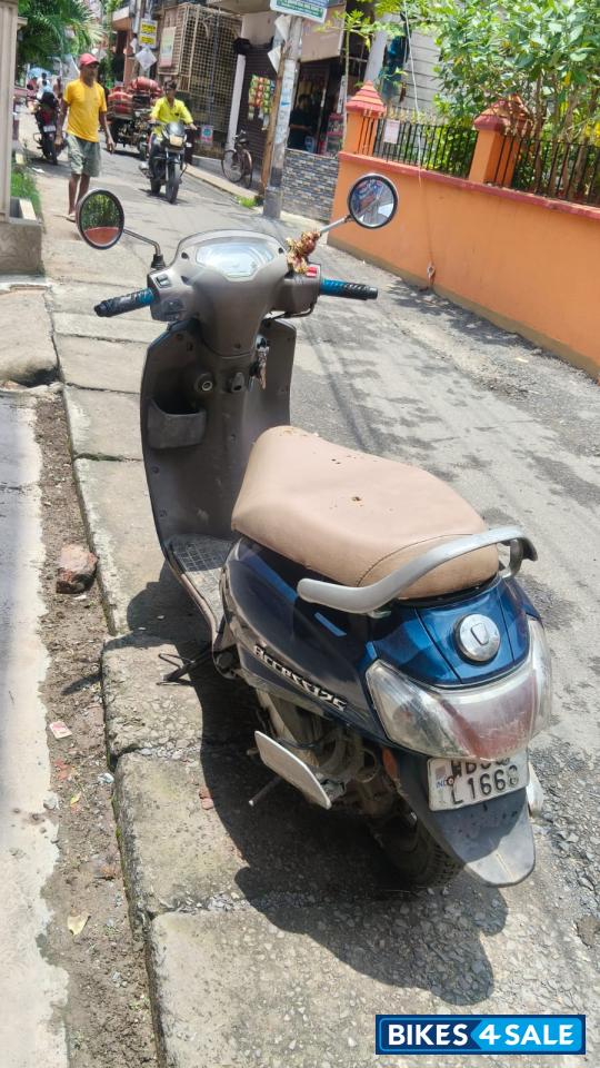 Blue Suzuki Access 125 BS6 Blue Suzuki Access 125 BS6
