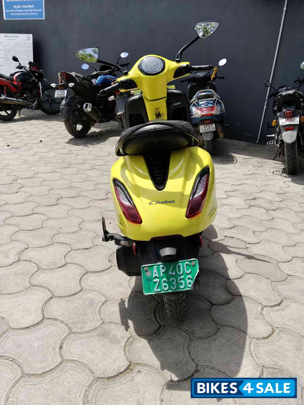 Bajaj Chetak Blue 2901 Tecpac