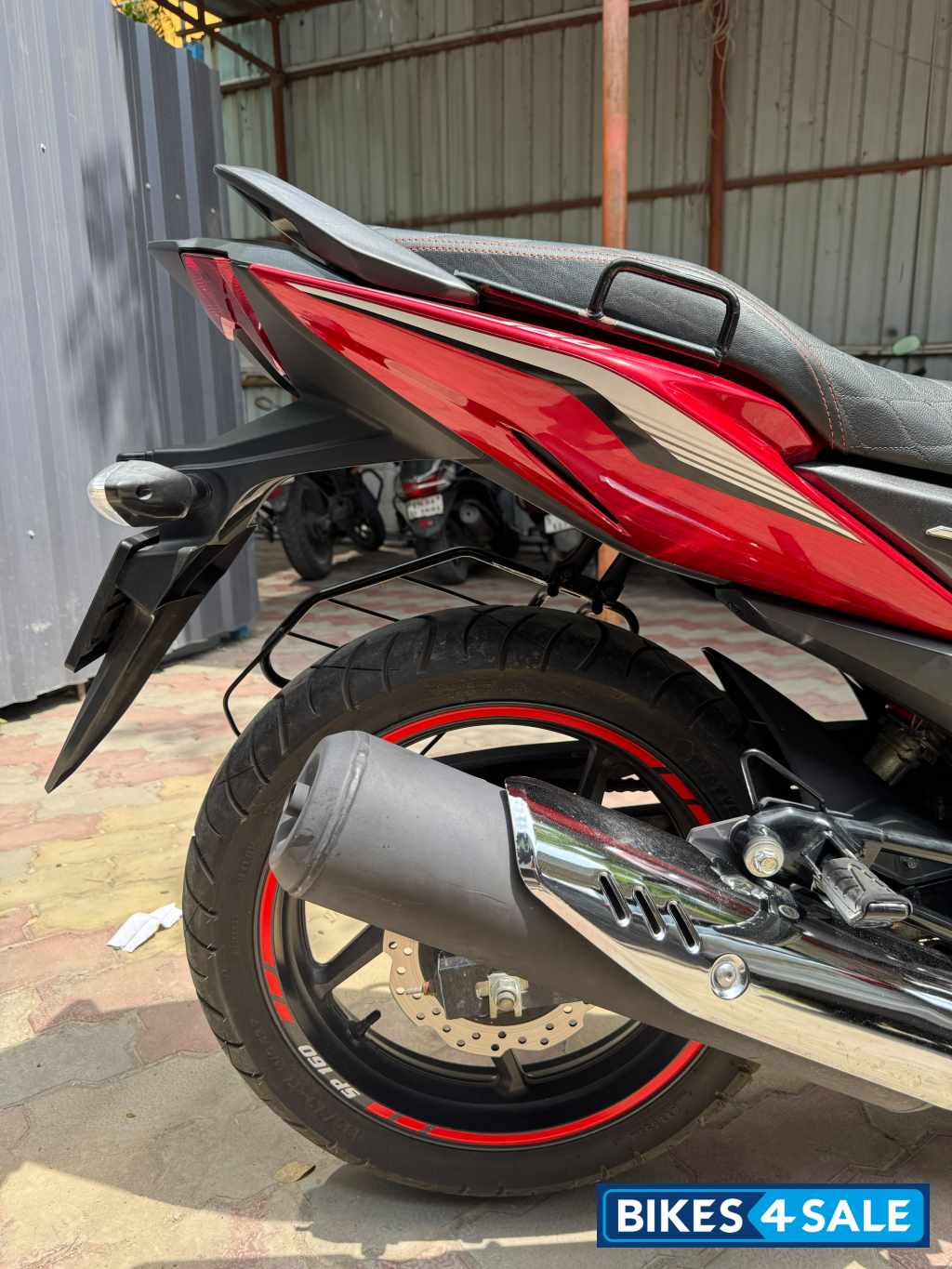 Red Honda SP 160 Double Disc