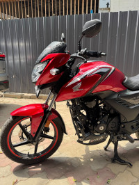 Red Honda SP 160 Double Disc