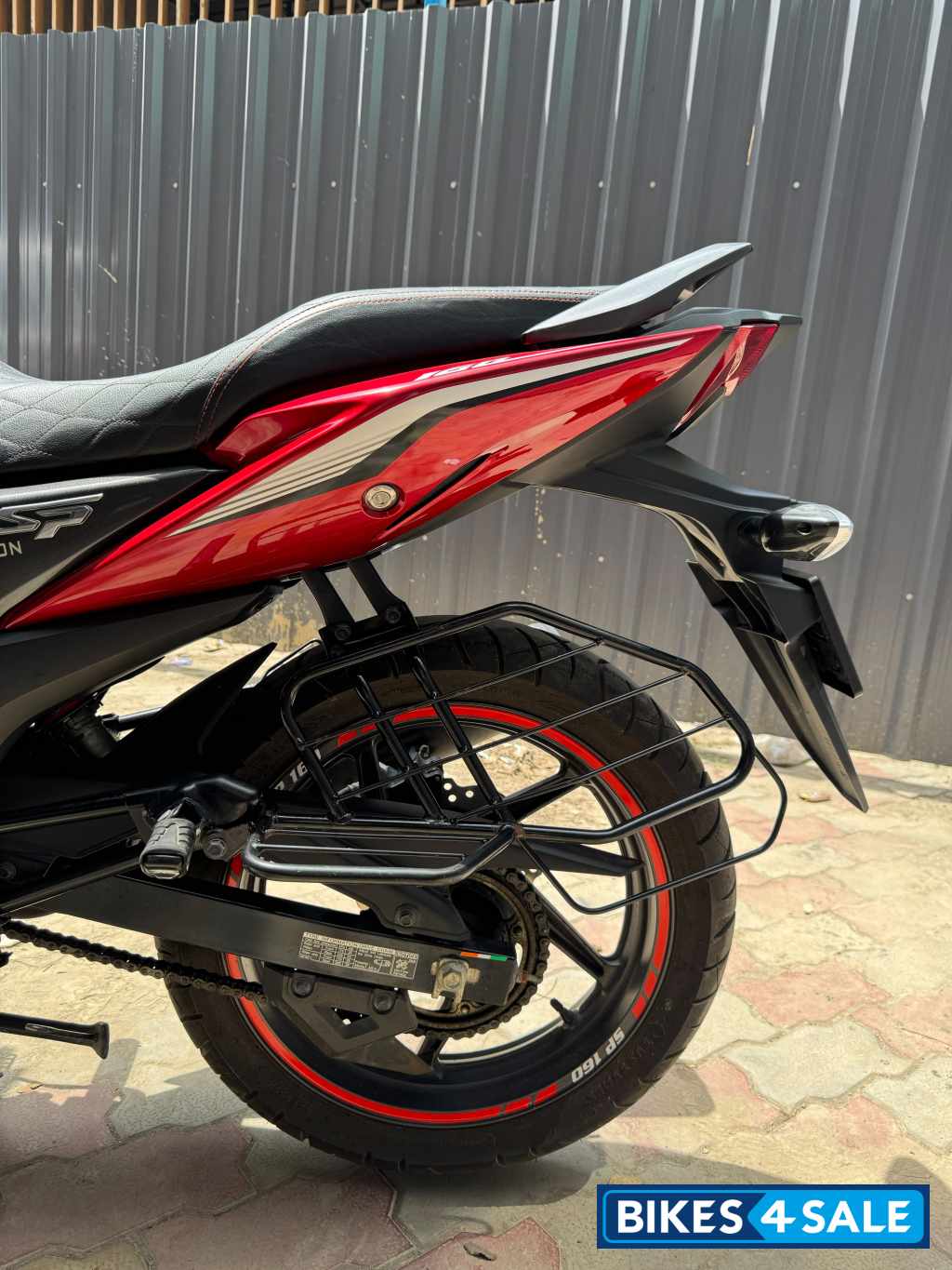 Red Honda SP 160 Double Disc