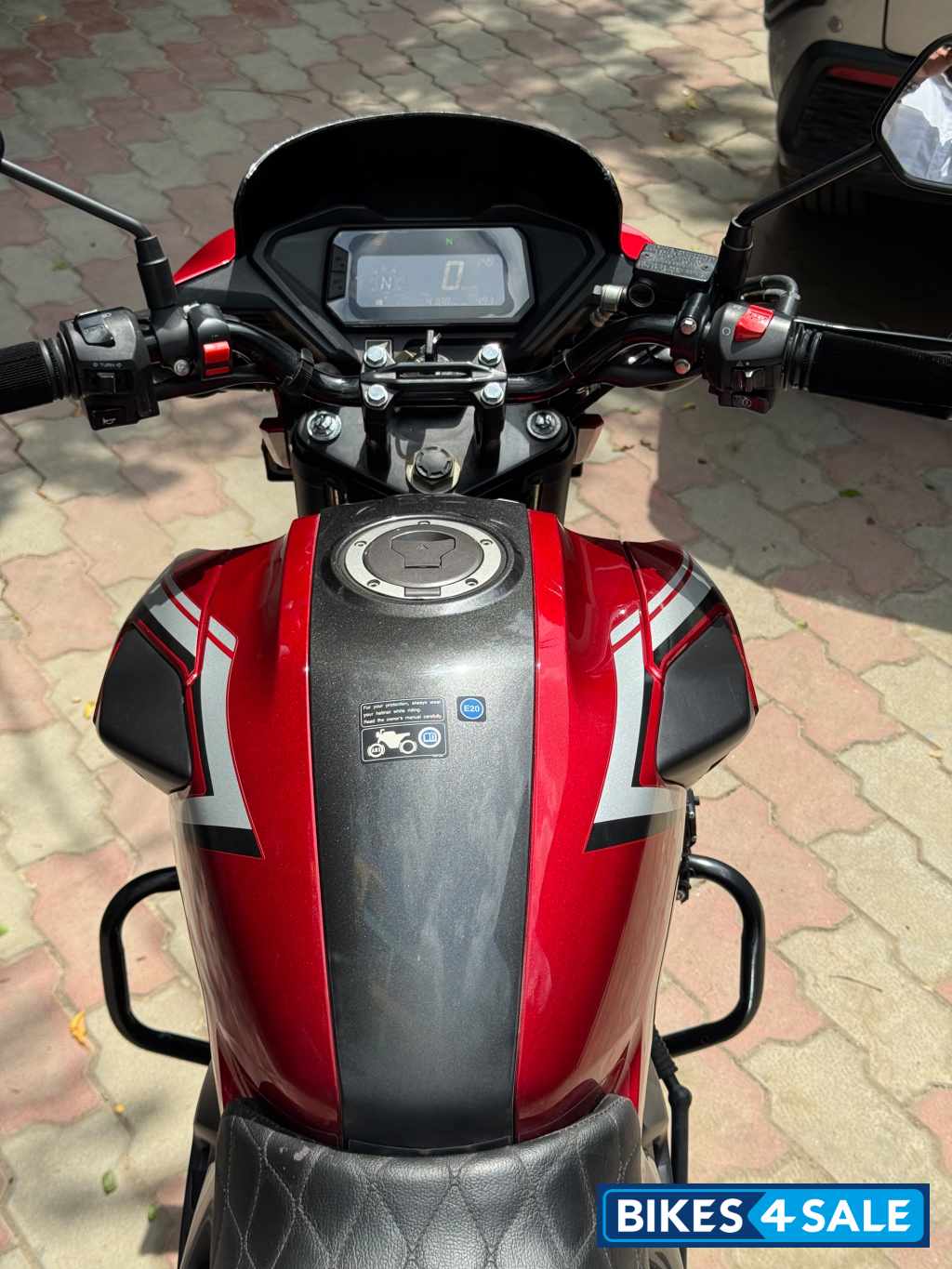 Red Honda SP 160 Double Disc
