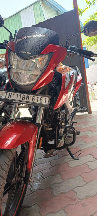 Red Honda SP 160 Double Disc