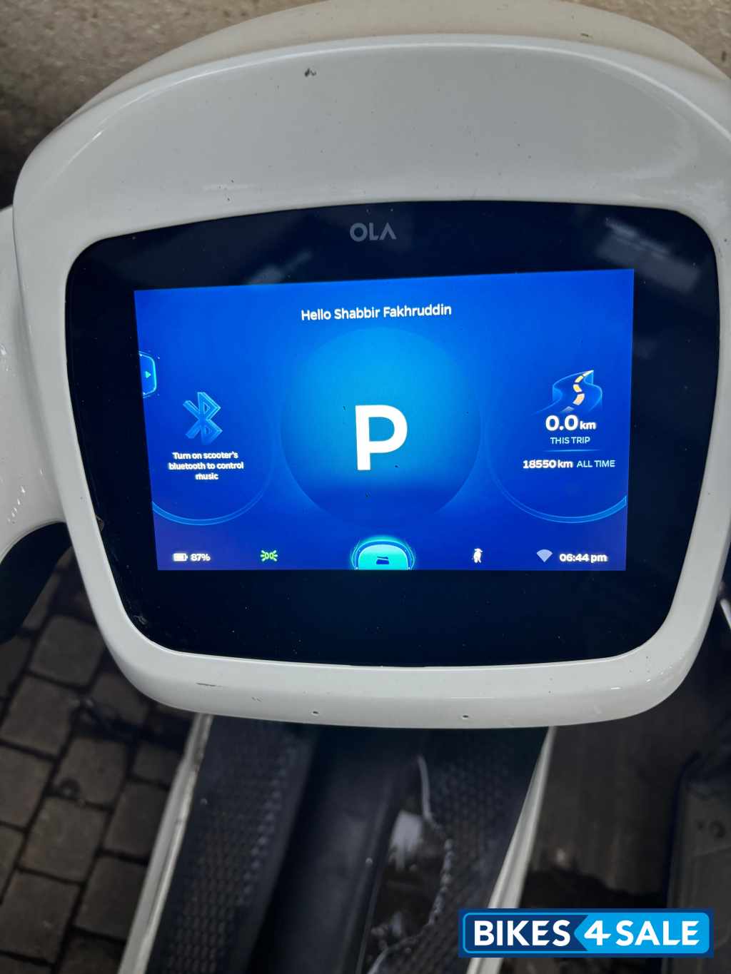 Porcelain White Ola S1 Pro