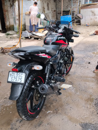 Red Black Bajaj Pulsar 150 Twin Disc BS6