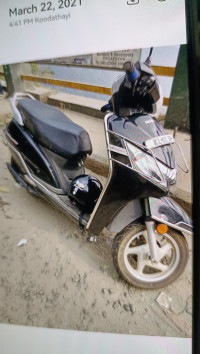 Black Honda Activa 125 Premium Edition