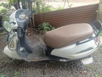 White Suzuki Access 125