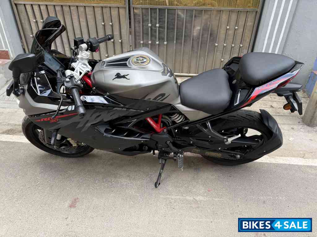 Grey And Black TVS Apache RR 310