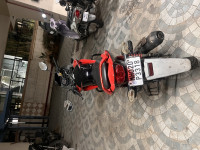 Red Black Honda CBF Stunner