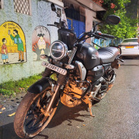 Black Yamaha FZ-X