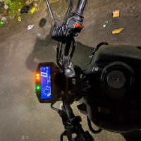 Black Yamaha FZ-X