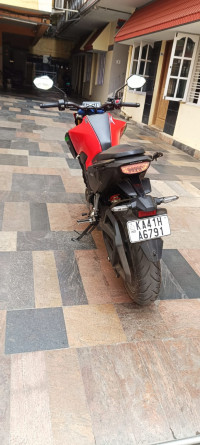Red Honda CB300F Flex-Fuel