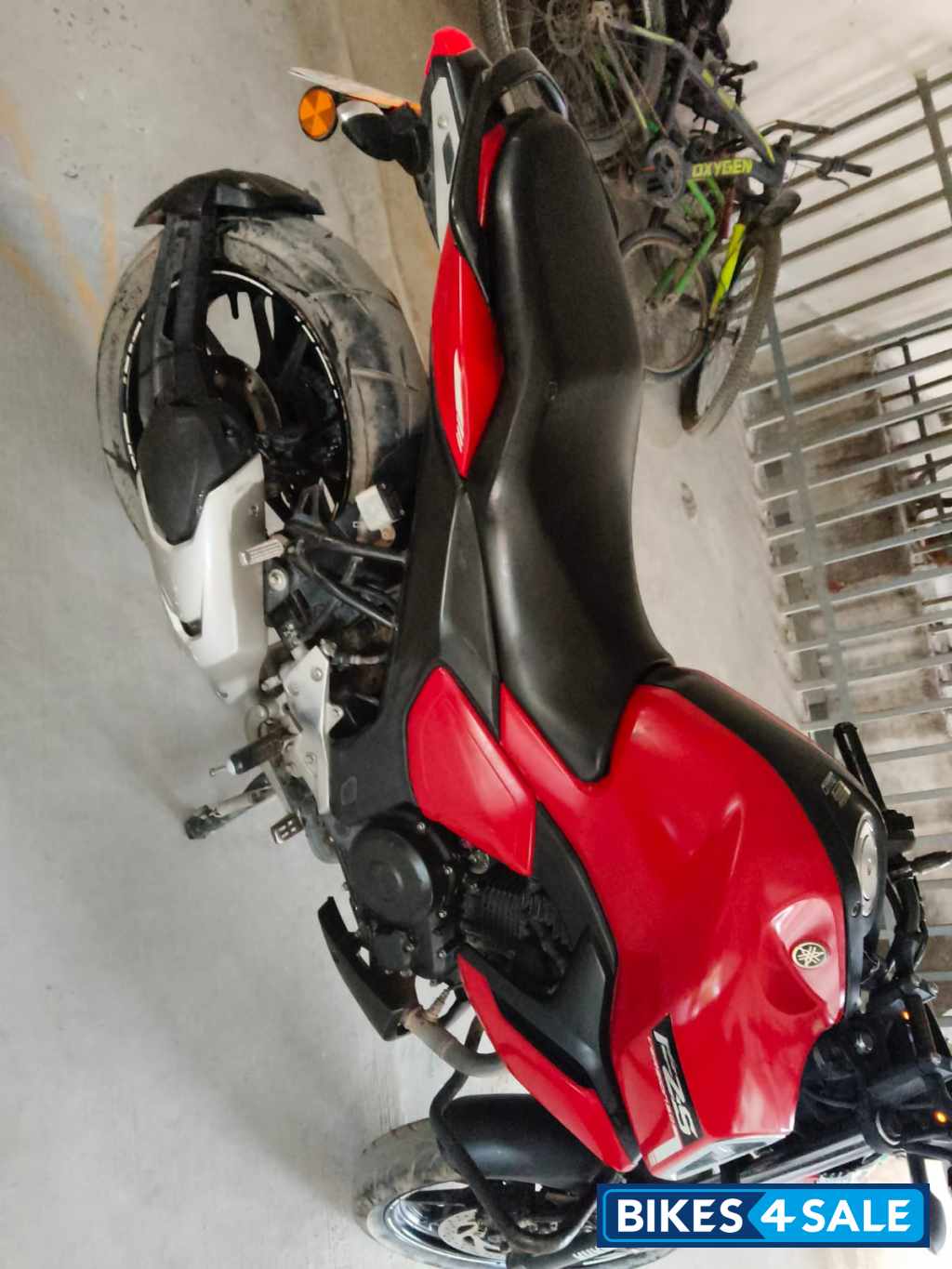Red Yamaha FZ-S
