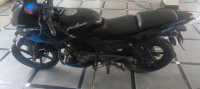 Black And Blue Bajaj Pulsar 220F