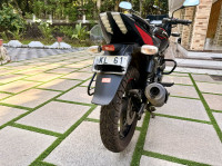 Black And Red Bajaj Pulsar 150 Twin Disc BS6