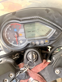 Black And Red Bajaj Pulsar 150 Twin Disc BS6