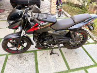 Black And Red Bajaj Pulsar 150 Twin Disc BS6