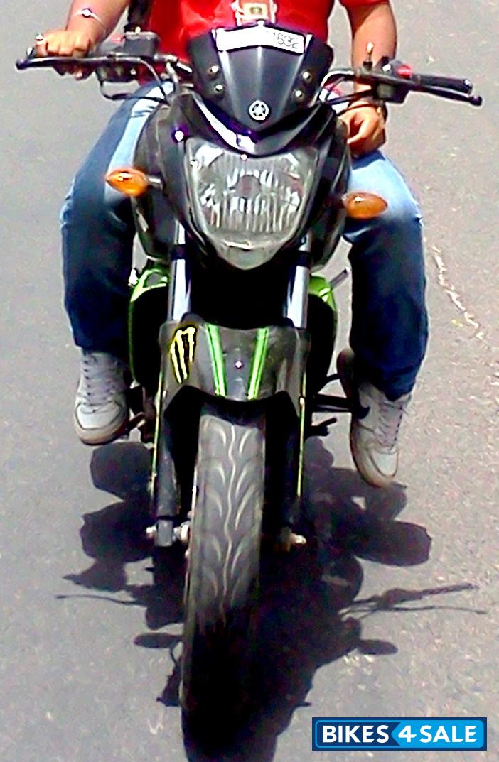 Green N Black Yamaha FZ-S