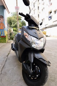 Black Honda Dio