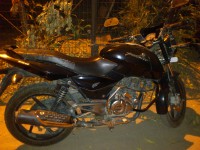 Black Bajaj Pulsar 150 DTSi