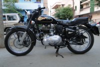 Black Royal Enfield Bullet Standard 350