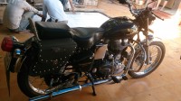 Black Royal Enfield Bullet Electra Twinspark