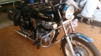 Black Royal Enfield Bullet Electra Twinspark