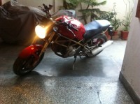 Red Ducati Monster M620