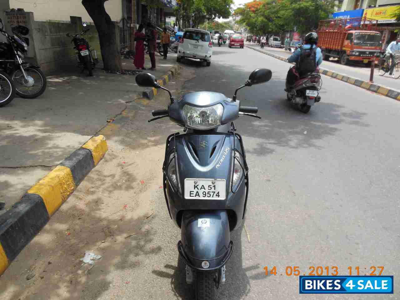 Gray Suzuki Access 125