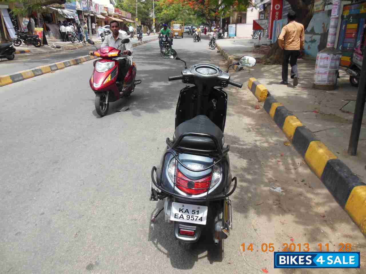 Gray Suzuki Access 125