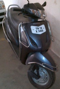 Metallic Gray Honda Activa