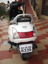 White Honda Activa