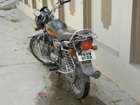 Black Orange Hero Splendor