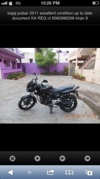 Bajaj Pulsar 150 DTSi 2011 Model