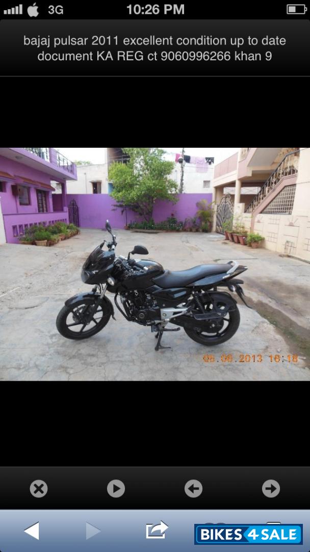 Black Bajaj Pulsar 150 DTSi