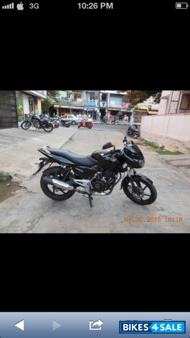 Black Bajaj Pulsar 150 DTSi Black Bajaj Pulsar 150 DTSi