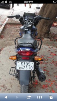 Black Bajaj Discover DTSi 135